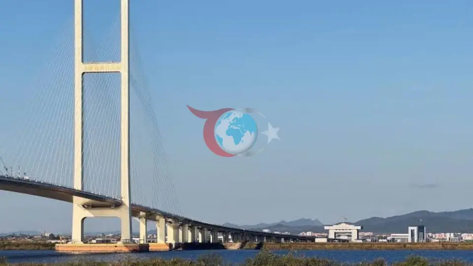 Çin ve Kuzey Kore arasında Yeni Yalu Nehri Köprüsü 15 Ekim'de hizmete açılıyor