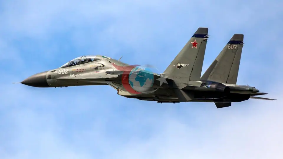 Rusya'nın Kaliningrad Bölgesi'nde Su-30SM tipi savaş uçağı düştü