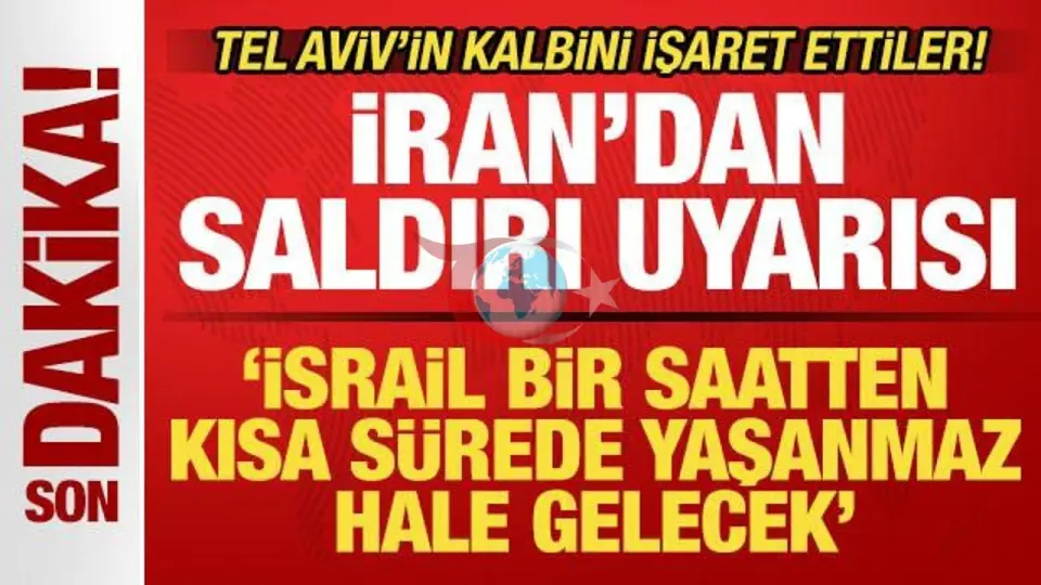 İranlı Yetkiliden İsrail'e Tehdit: Bir Saatten Kısa Sürede Yaşanmaz Hale Gelecek