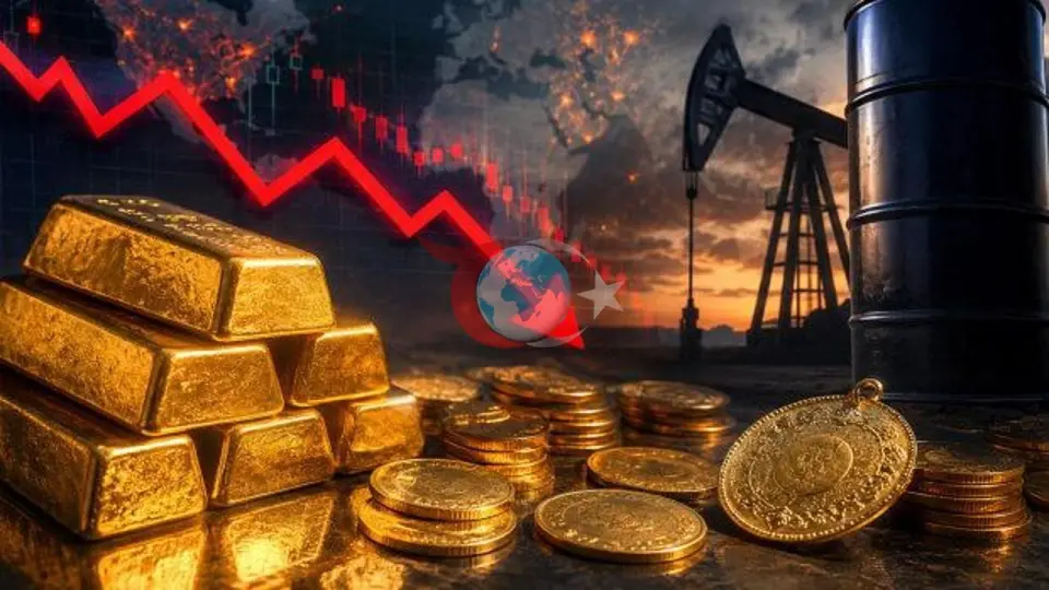 Küresel piyasalarda petrol fiyatları yükselirken altın değer kaybetti