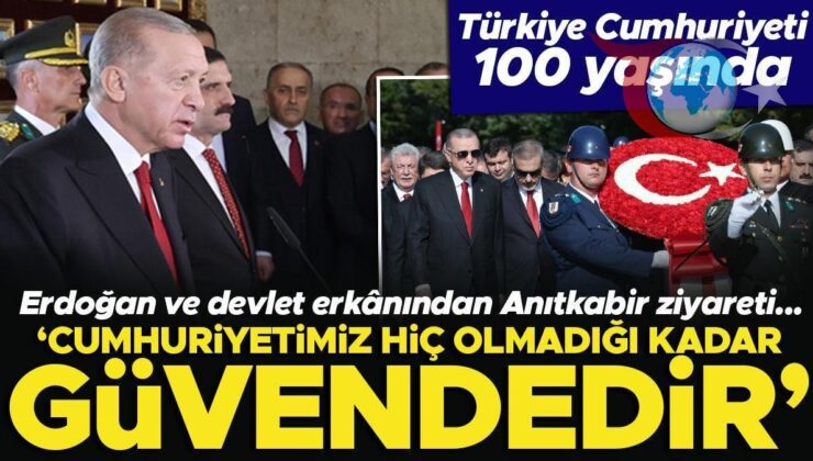 Cumhurbaşkanı Erdoğan: Cumhuriyetimiz Hiç Olmadığı Kadar Güvendedir