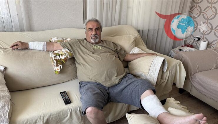 Aksaray’da Köpek Saldırısına Uğrayan Bilinçli Tedavi Edildi