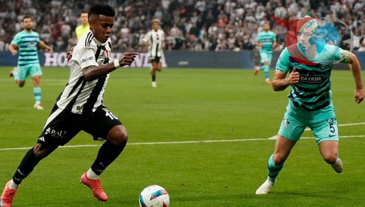 Beşiktaş, Çaykur Rizespor’u 2-1 Mağlup Etti