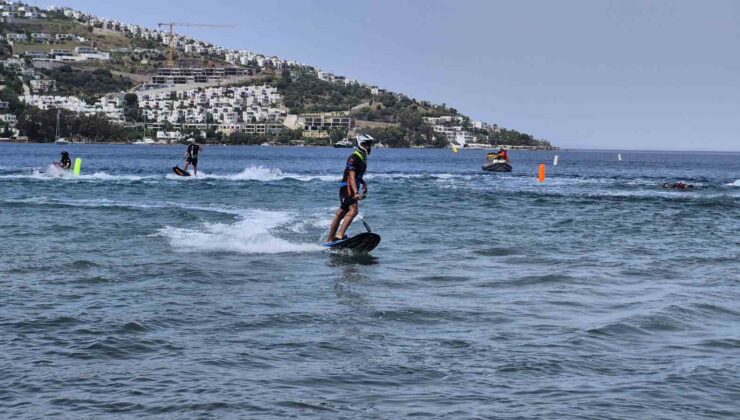 Bodrum’da Su Jeti, Flyboard ve MotoSurf Türkiye Şampiyonası Başladı