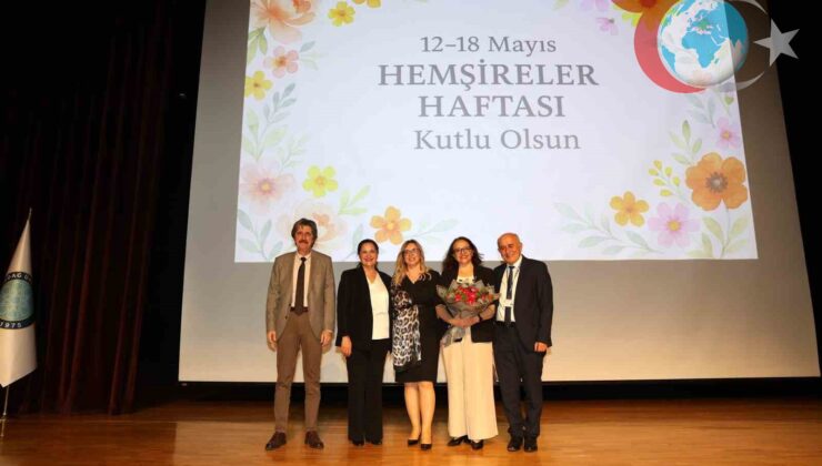 Bursa Uludağ Üniversitesi Hastanesi ve Sağlık Bilimleri Fakültesi Hemşireler Haftası Etkinliği