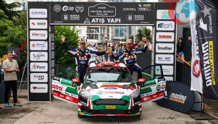 Castrol Ford Team Türkiye Yeşil Bursa Rallisi’nde Başarıya Ulaştı