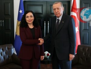 Cumhurbaşkanı Osmani, Cumhurbaşkanı Erdoğan ile Görüştü