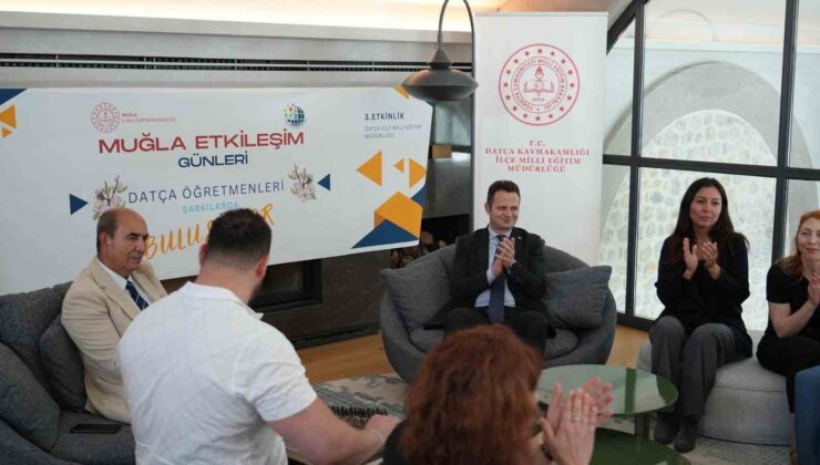 Datça’da Öğretmen Etkileşim Günleri sanatla taçlandı