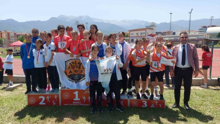 Denizli’de Gerçekleşen Okul Sporları Atletizm Yıldızlar ve Küçükler Türkiye Şampiyonası Sona Erdi