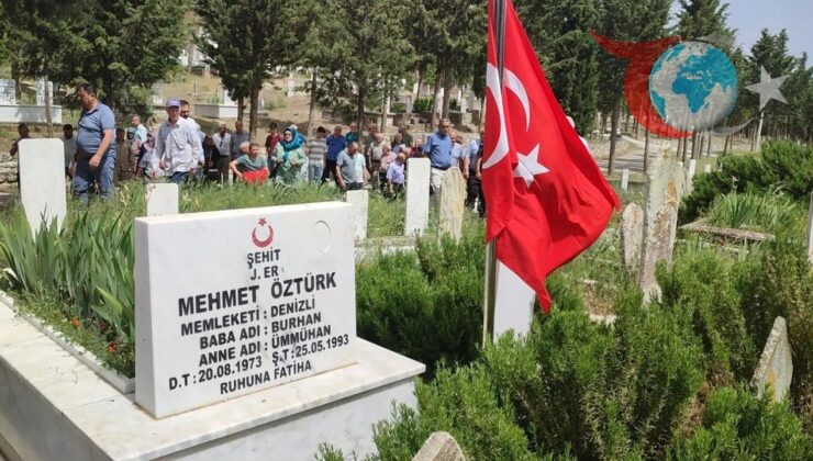 Denizli’de Şehit Jandarma Er Mehmet Öztürk 32.Yıl Dönümünde Anıldı