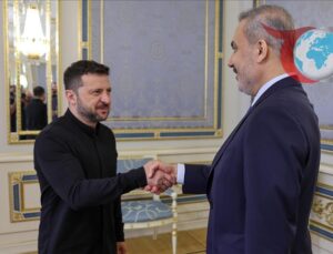 Dışişleri Bakanı Fidan, Kiev’de Zelenskiy ile Buluştu