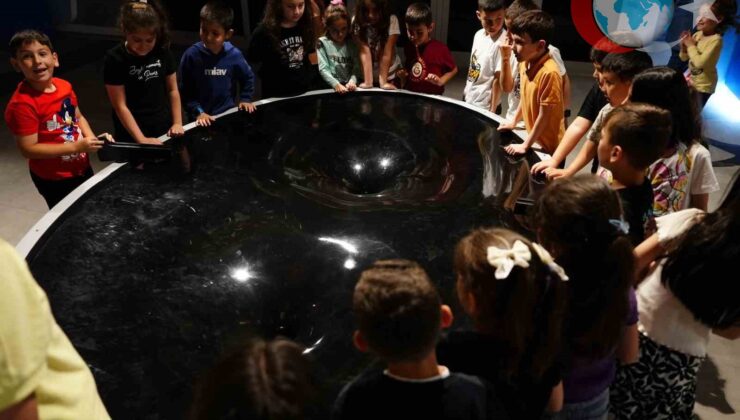 Düzce Belediyesi Bilim Merkezi’nden Bolu Mengen Cumhuriyet İlkokulu Öğrencilerine Ziyaret