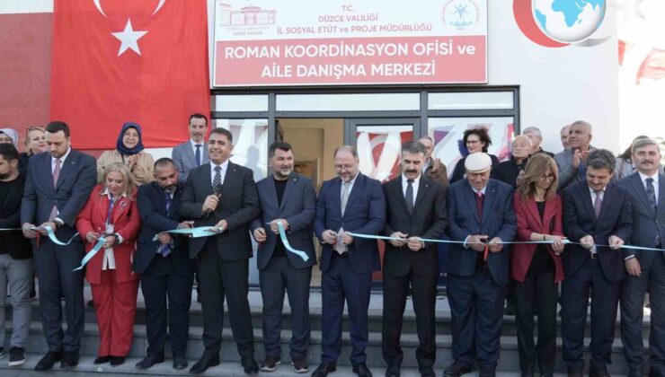 Düzce Belediyesi Roman Koordinasyon Ofisi Açıldı