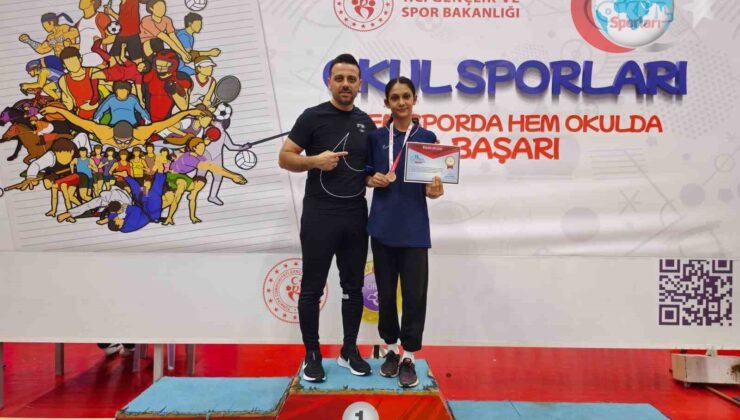 Ebrar Malkan Aydın’ı Gururlandırdı: Türkiye Üçüncülüğüne İmza Attı