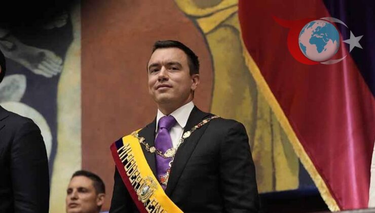 Ekvador’da Yeni Devlet Başkanı Daniel Noboa Göreve Başladı