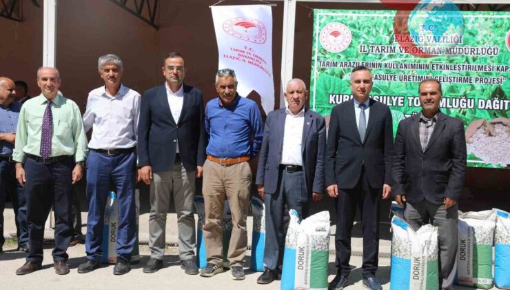 Elazığ’da Hibeli Fasulye Tohumları Dağıtılmaya Başlandı