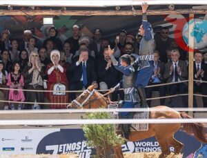 Emine Erdoğan’dan Etnospor Kültür Festivali’ne Destek