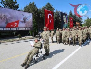 Engelli Bireyler için Temsili Askerlik Yemin Töreni Gerçekleştirildi