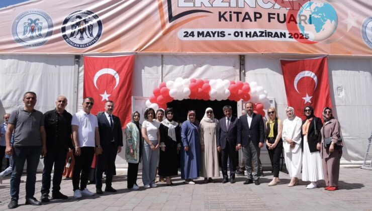 Erzincan Kitap Fuarı Heyecanı Başladı