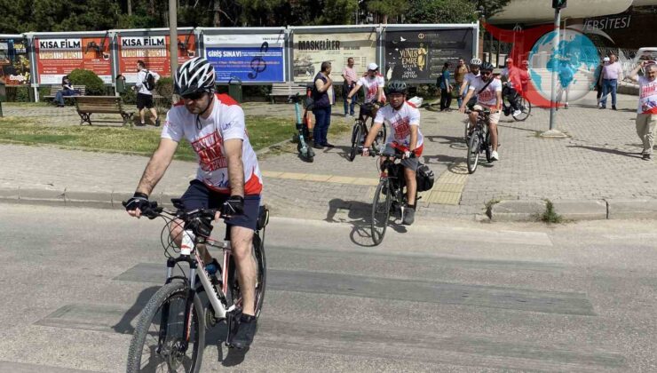 Eskişehir’den Ankara’ya Bisikletli Eylem!