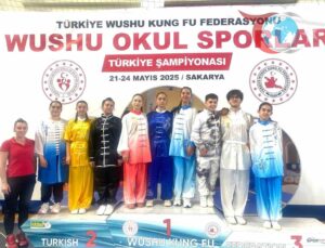 Eskişehirli Sporcular Sakarya’da Wushu Türkiye Şampiyonası’nda Zafer Kazandı