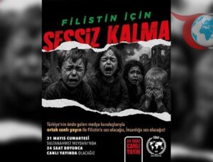 Filistin İçin Ses Olmaya Hazırız