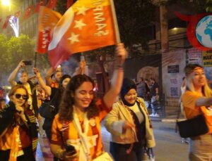 Galatasaray’ın Şampiyonluğu Türkiye Genelinde Coşkuyla Kutlandı