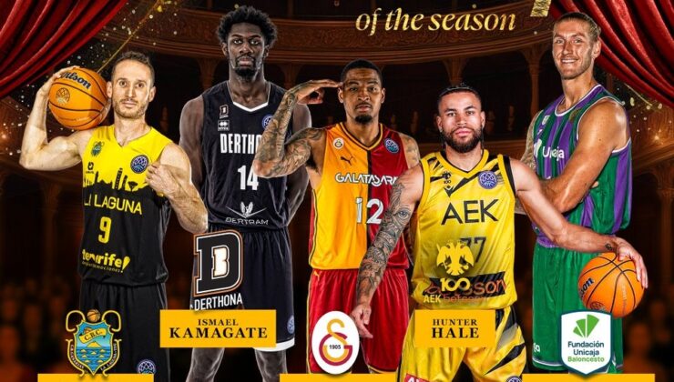 Galatasaraylı Basketbolcular BCL’de Ödül Aldı!