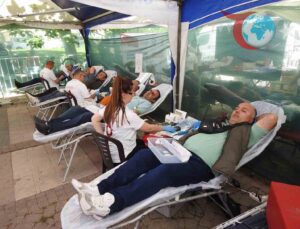 Gaziantep’te Geleneksel Kan Bağışı Kampanyasına Yoğun İlgi