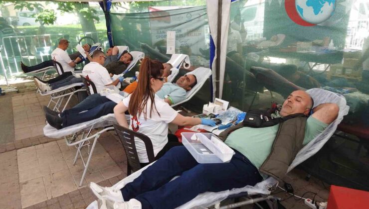 Gaziantep’te Geleneksel Kan Bağışı Kampanyasına Yoğun İlgi