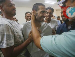 Gazze’den Serbest Bırakılan Esirler Sağlık Kontrolünden Geçirildi