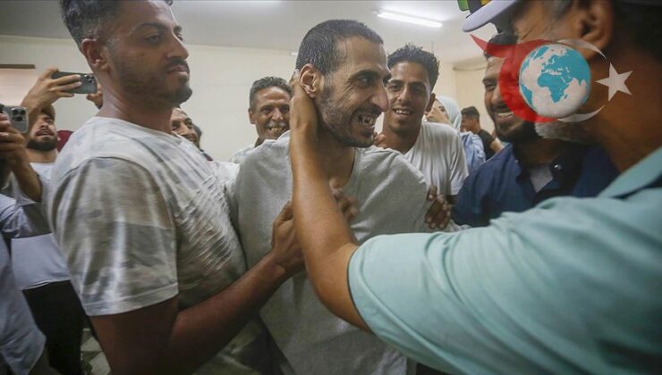 Gazze’den Serbest Bırakılan Esirler Sağlık Kontrolünden Geçirildi