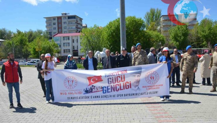 Gençlik Yürüyüşü Coşkusu Bulanık’ta
