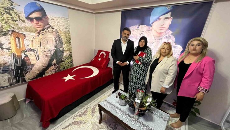 Hatay Şehit Aileleri Anneler Gününde Yalnız Bırakılmadı