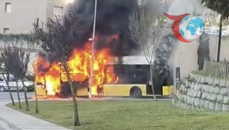 İETT Otobüsünde Çıkan Yangın Paniğe Neden Oldu