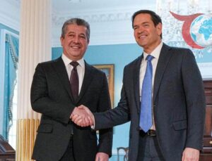 IKBY Başbakanı Mesrur Barzani ve ABD Dışişleri Bakanı Marco Rubio Görüştü