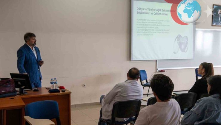 İmperial Hastanesi Genel Müdürü Öğrencilere Sağlık Sektöründe Pazarlama İletişimi Stratejileri Eğitimi Verdi