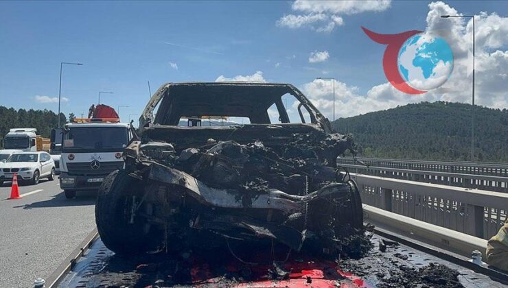 İstanbul’da Kavacık İstikametine Giden Araçlar Kaza Yaptı: Yangın ve Yaralanmalar