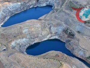 Kayseri Mahallesine Krom Madeni İşletmesinin Bıraktığı Göl