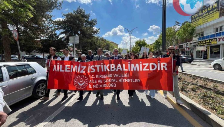 Kırşehir’de Aile Günü Etkinlikleri Coşkuyla Gerçekleştirildi