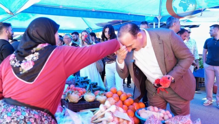 Konyaaltı Belediyesi, Çiftçiler Günü Dolayısıyla Üretici Pazarı Kurdu