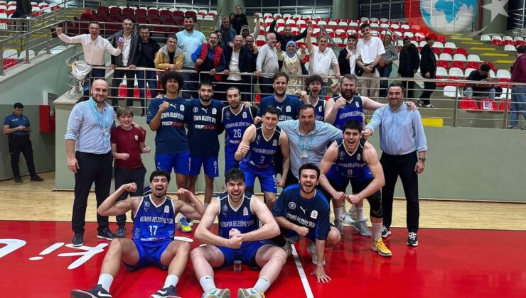 Kütahya Belediyespor Türkiye Şampiyonası Basketbol 2. Ligi’ne Yükselmeye Hak Kazandı