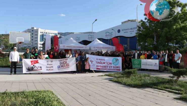 Kütahya’da Sağlıklı Gençlik Haftası Etkinliği Gerçekleştirildi
