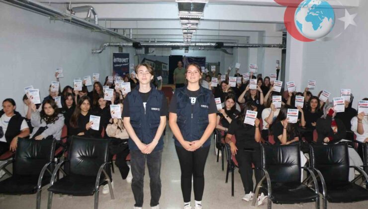 Lise Öğrencilerine Siber Zorbalık ve Sosyal Medya Kullanımı Hakkında Bilgilendirme Yapıldı