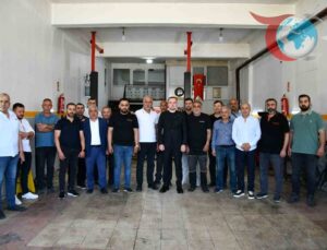 MAGİNDER Başkanı Sanayi Esnafını Ziyaret Etti