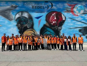 MCBÜ Öğrencileri Savunma ve Havacılıkta Pratik Bilgi Edinme Fırsatını Yakaladı