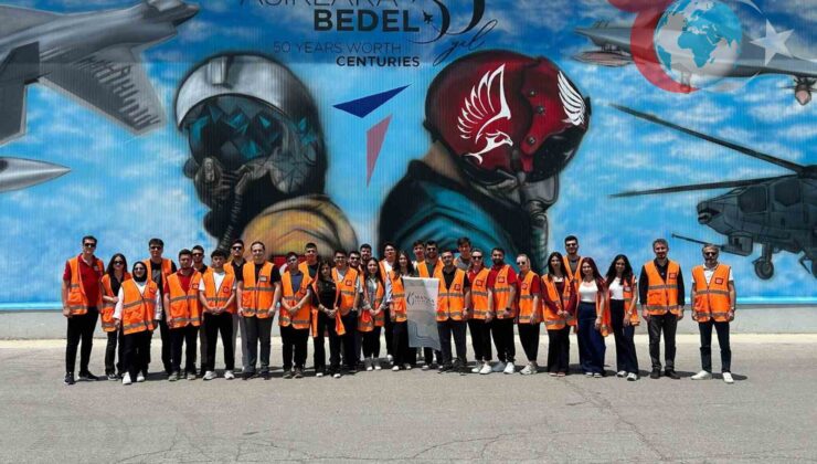 MCBÜ Öğrencileri Savunma ve Havacılıkta Pratik Bilgi Edinme Fırsatını Yakaladı