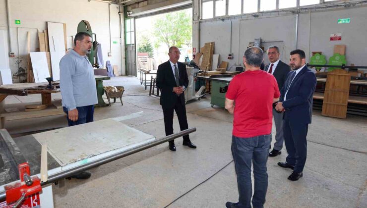 Meram Belediyesi Öz Kaynakla Üretim Yaparak Model Oluşturuyor