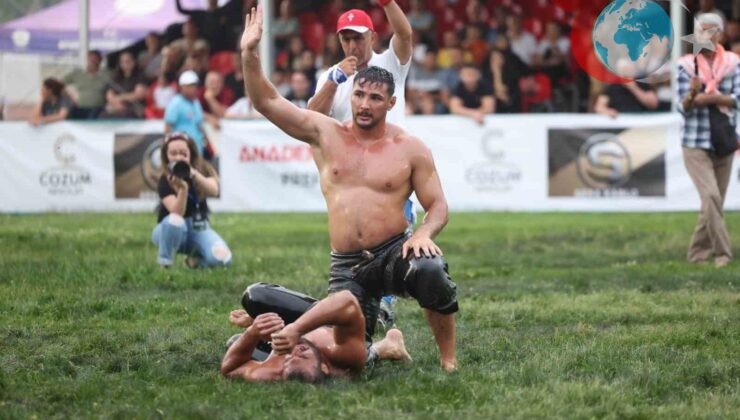 Merkezefendi Yağlı Güreşleri Heyecanla Son Buldu