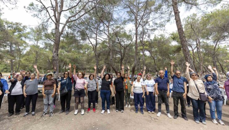 Mersin’de Vatandaşlar Sağlık İçin Hareket Et Gününde Doğada Buluştu
